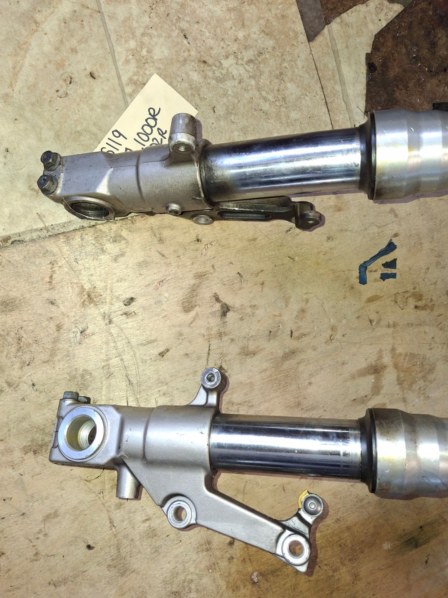 Suzuki TL1000R TL1000 Forks Front End Suspension Upper Lower Triple Tree