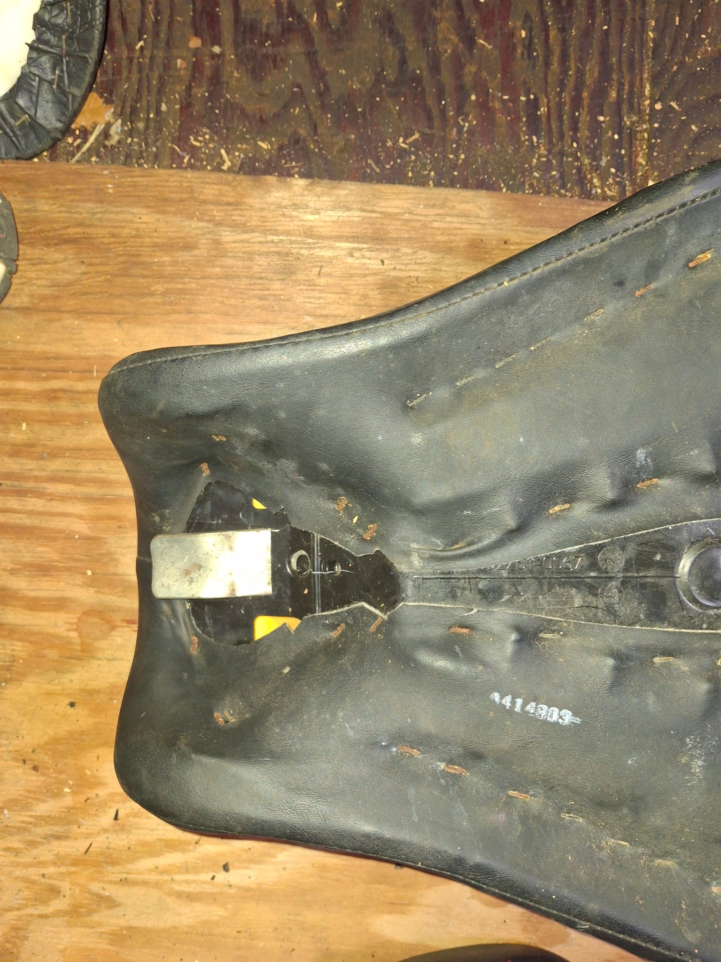 Harley Davidson Sportster 883 1200 Front Seat Driver Rider Pad Pillion Sporty XL OEM