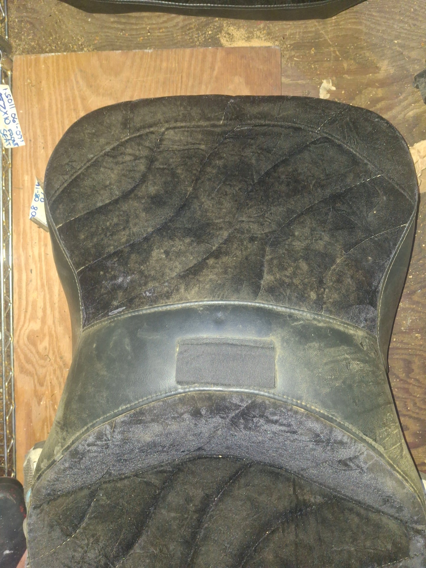 Honda Goldwing Dual Seat With Backrest GL Velour Hartco International Saddle