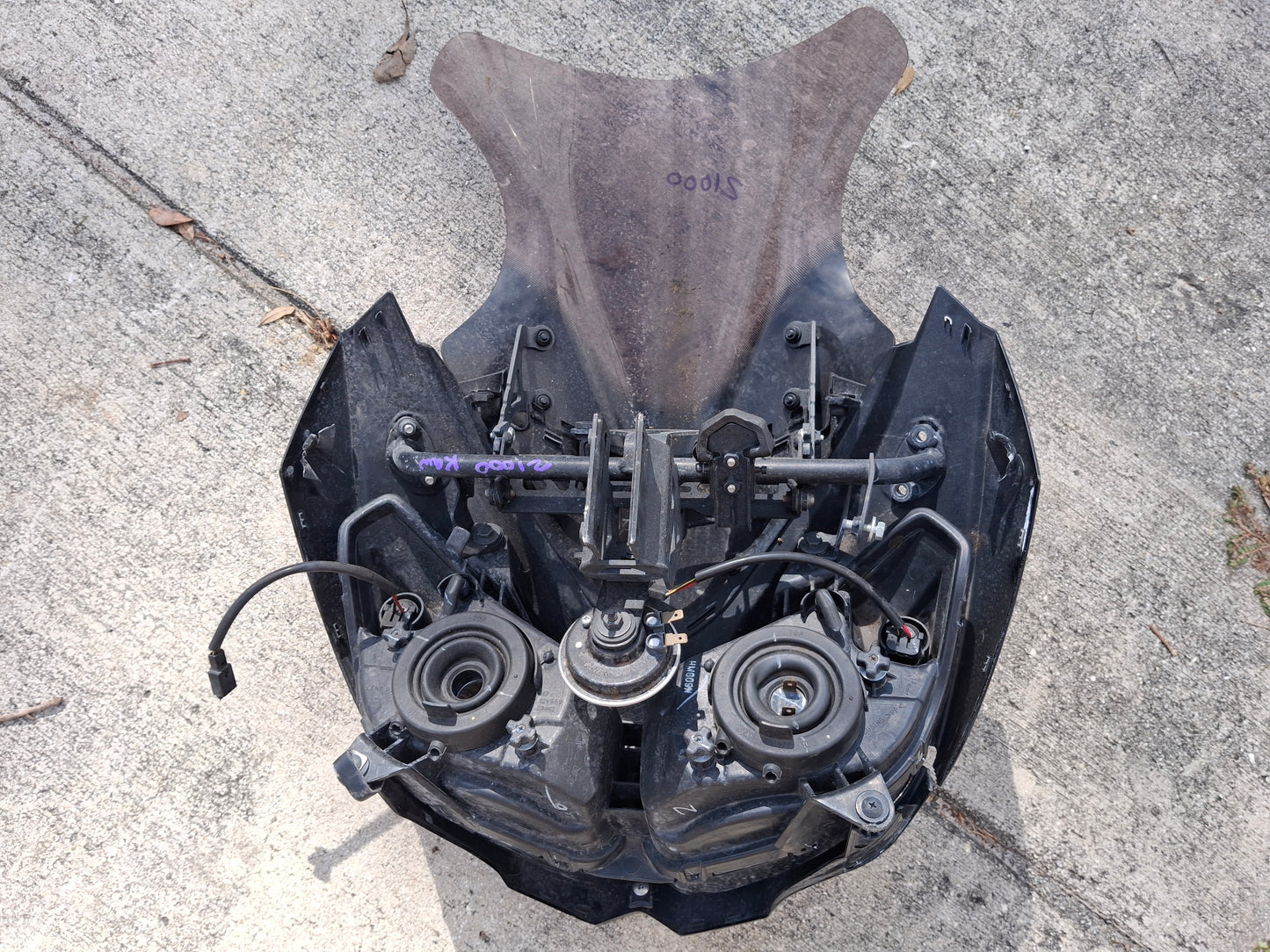 2015 Kawasaki MRA Type WVM Windshield Z1000SX Z1000 Windscreen Ninja 1000