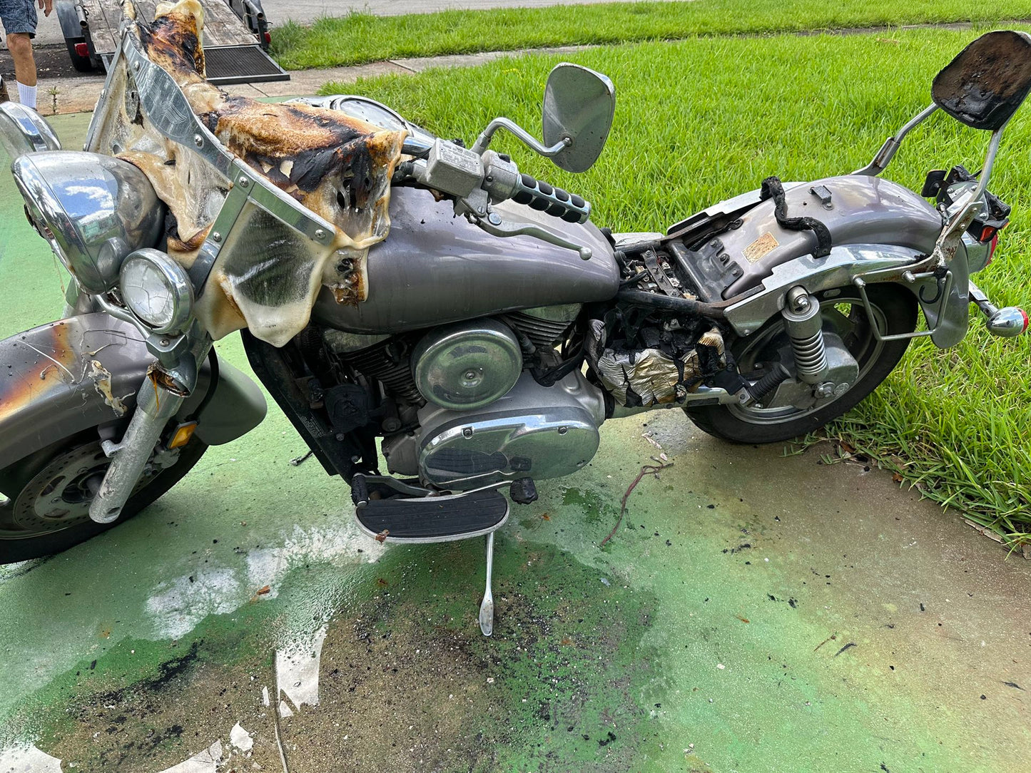 03 Kawasaki Vulcan 1600 A Gas Fuel Petrol Tank Cell VN1600A VN