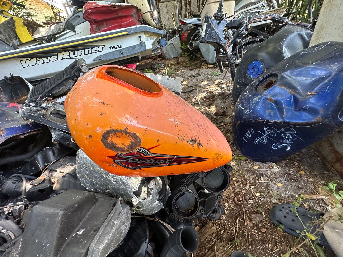 1994 Suzuki Savage 650 Gas Fuel Petrol Tank Cell LS650 LS - Please Read Description