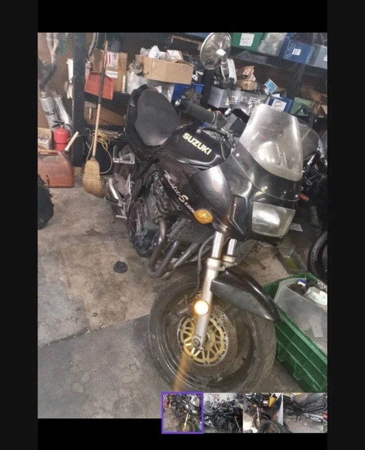 SOLD Suzuki Bandit 1200 GSF1200 Gas Fuel Petrol Tank - Parting out
