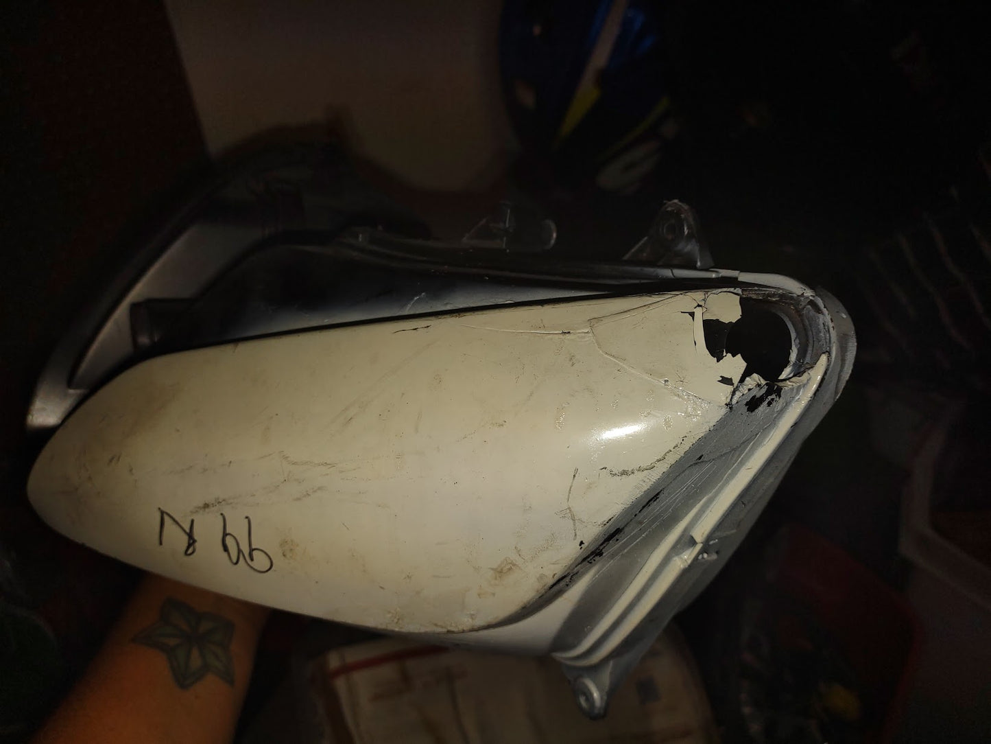 98 99 Yamaha R1 YZF 1000 Headlight Head Light Headlamp Lamp