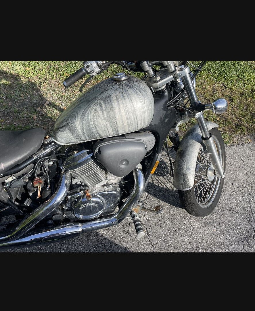 SOLD Honda Shadow 600 VT600 Gas Fuel Petrol Tank Will Sell Complete or for Parts - Bill of Sale