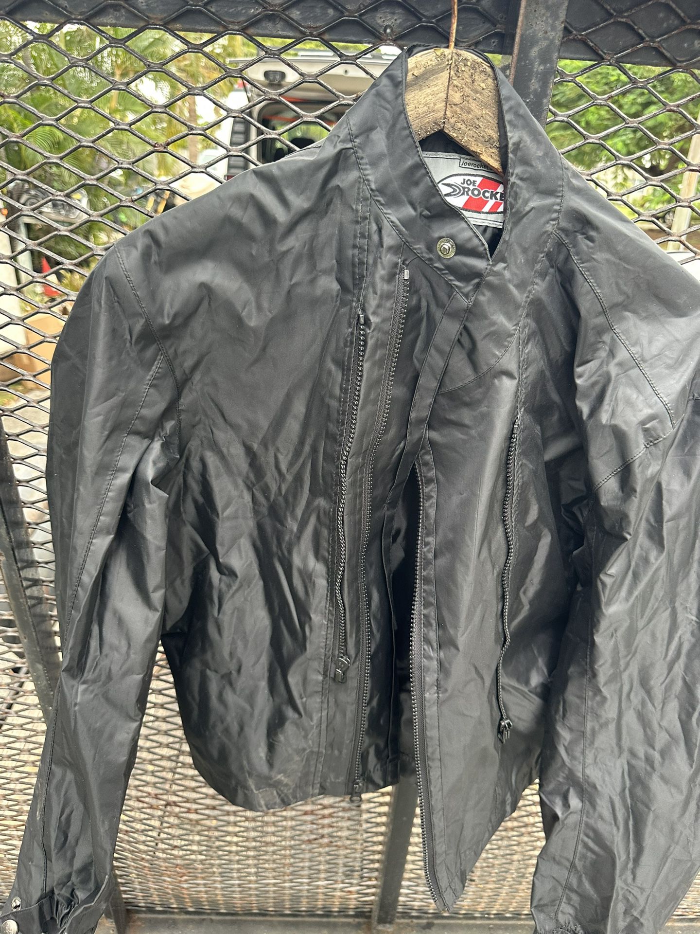 Joe Rocket Motorcycle Rain Wear Jacket Coat Size medium Raincoat