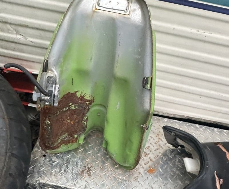 88-07 Kawasaki EX250 EX 250 Ninja Gas Fuel Petrol Tank with Petcock
