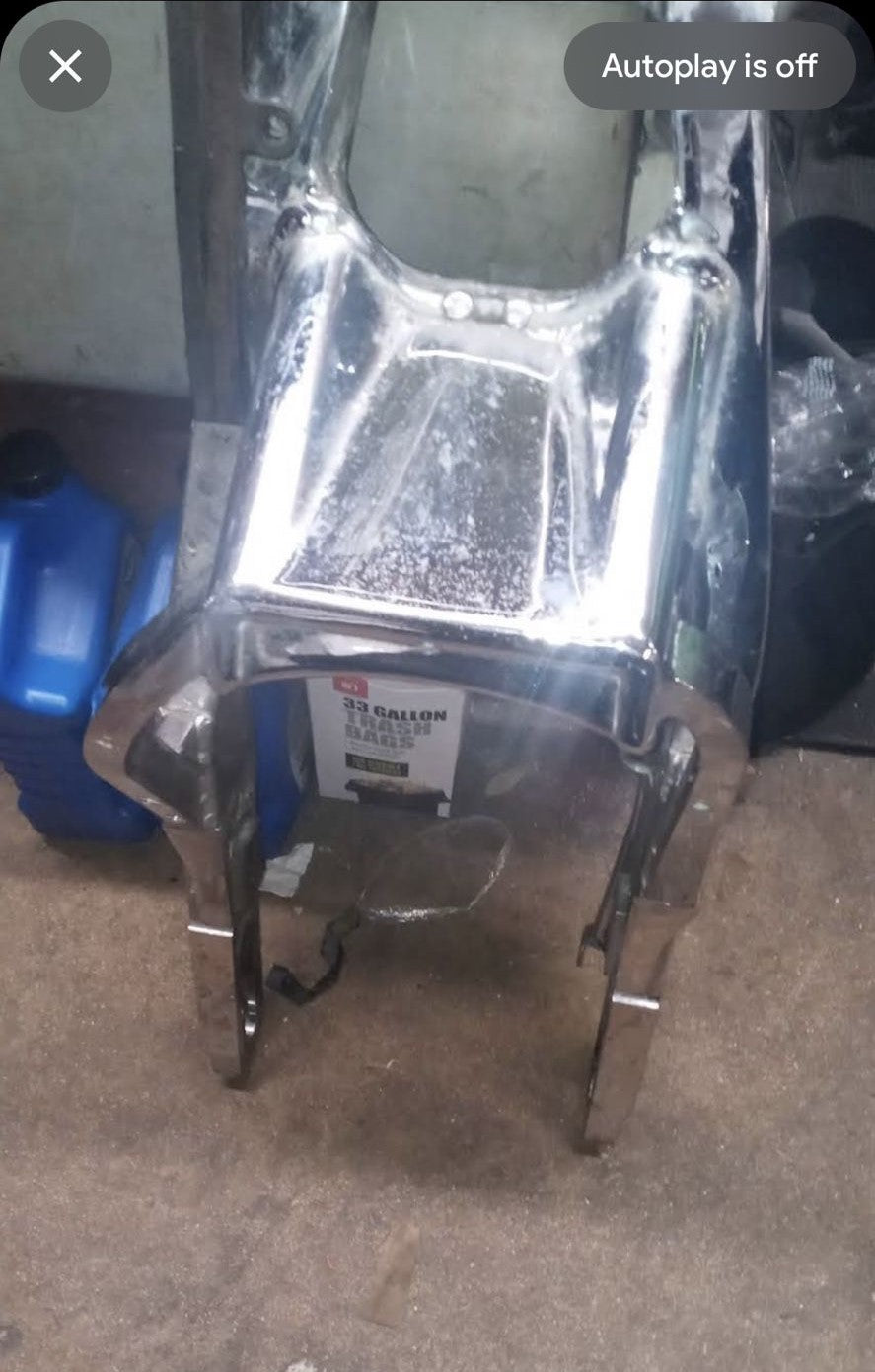 SOLD Suzuki Hayabusa Chrome Swingarm Swing Arm Stock Length GSX1300R GSX 1300 R Busa