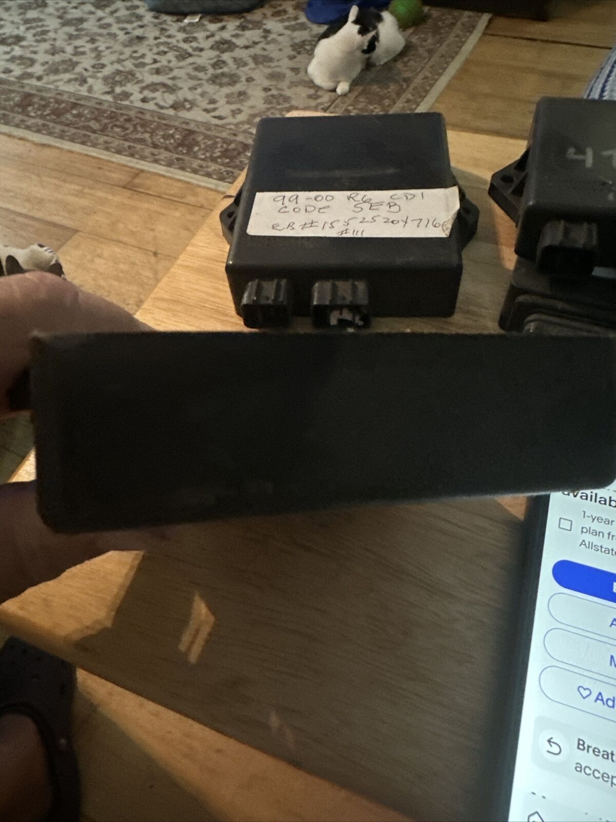SOLD 99 - 02 Yamaha YZF R6 ECU Black Box ECM CDI 5EB Soon to Part Complete Bike