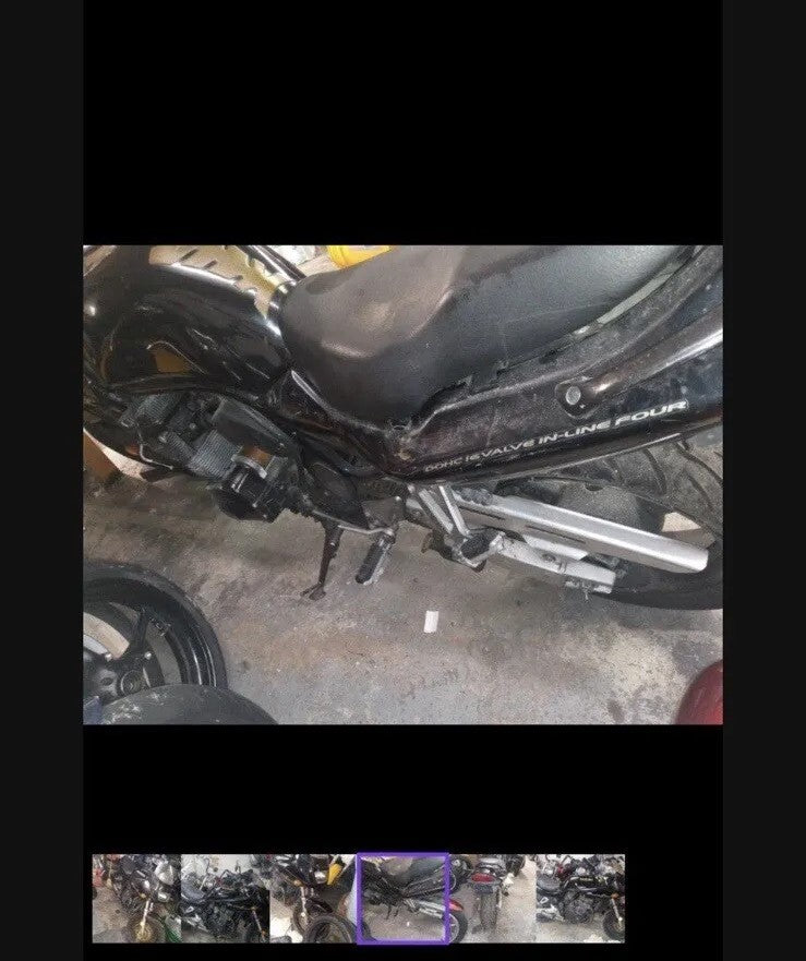 SOLD Suzuki Bandit 1200 GSF1200 Gas Fuel Petrol Tank - Parting out