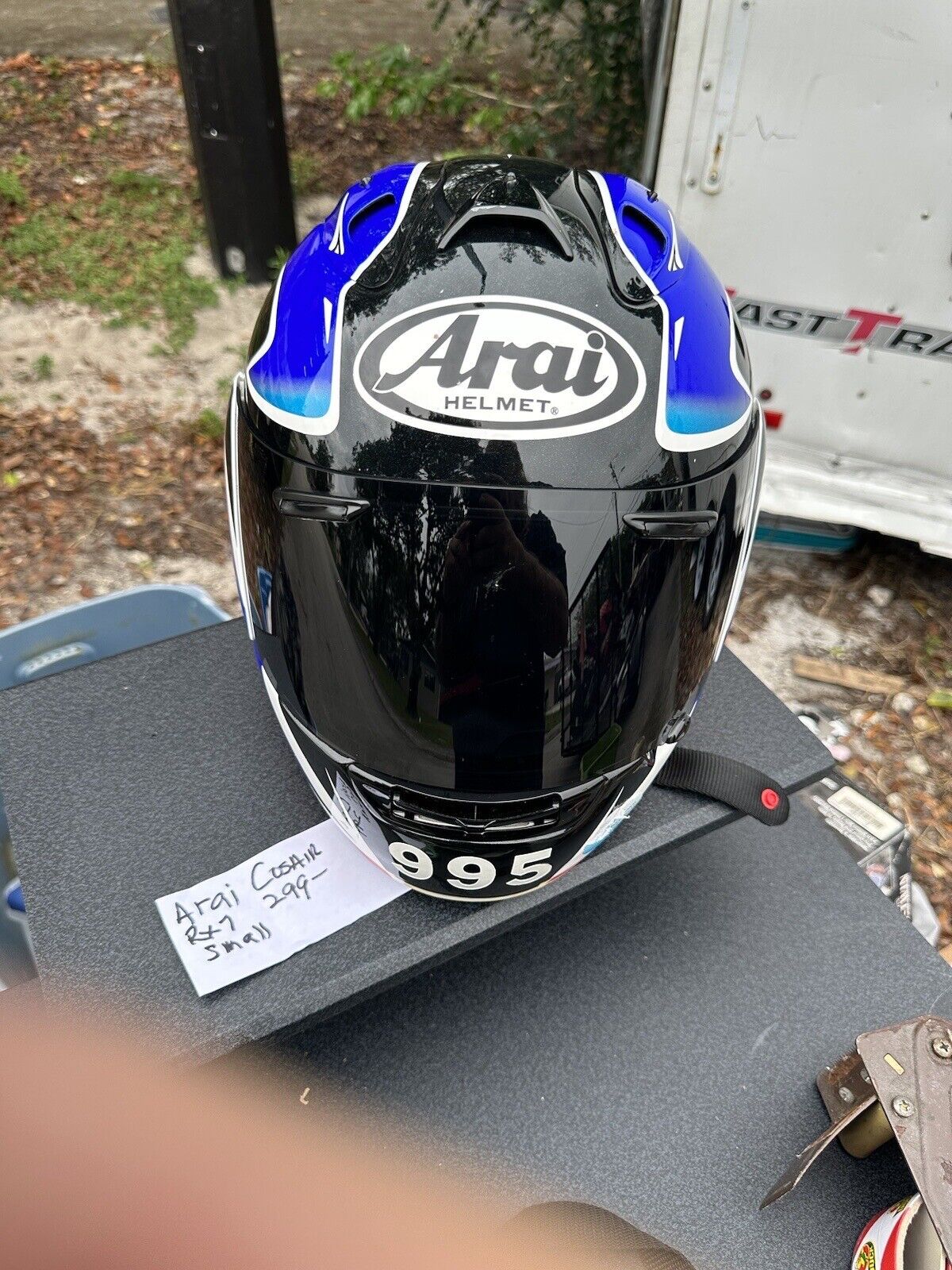 SOLD Arai Cosair RX7 Motorcycle Helmet Size Small