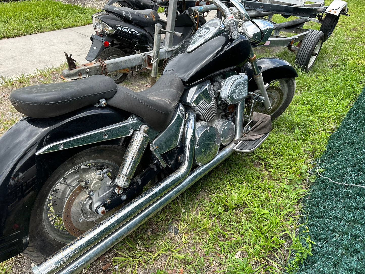 2004 Honda VTX 1300 S Engine Motor - Parts bike - What do you need - VTX1300