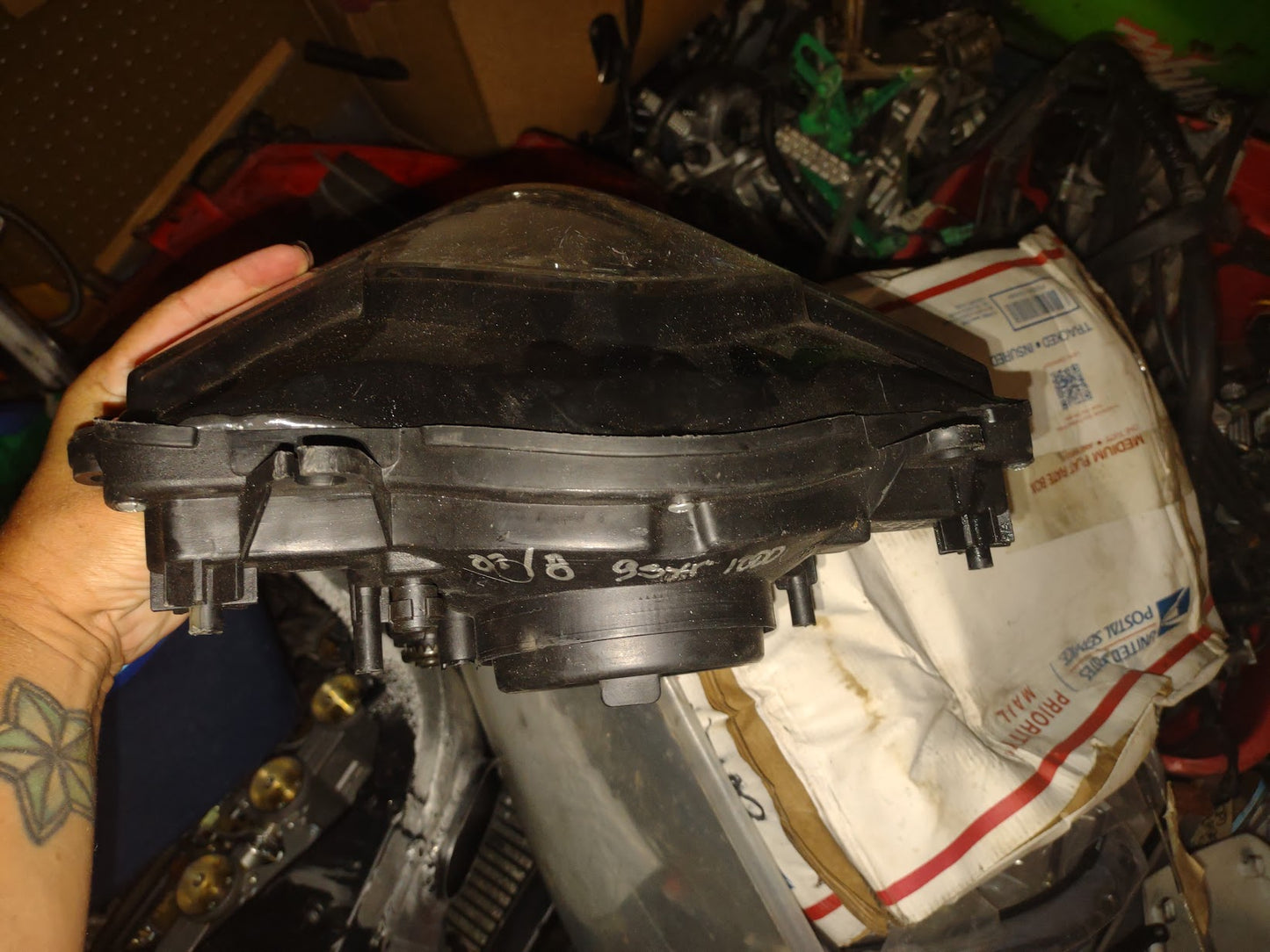 06 07 Suzuki GSXR 600 750 Headlight Head Light Lamp Headlamp GSXR600 GSXR 750