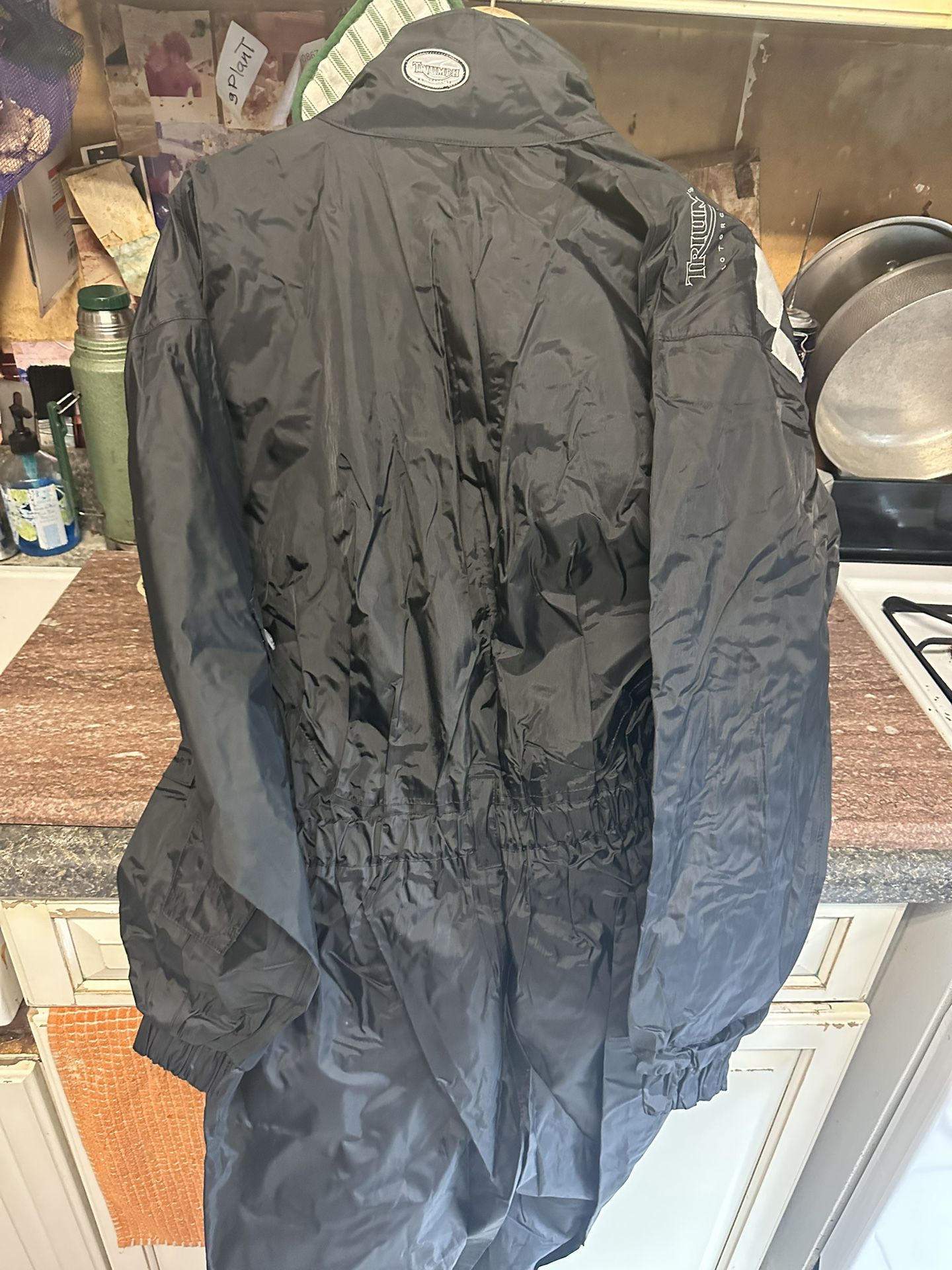 Triumph The Triple Connection Rain Gear Suit Size Medium