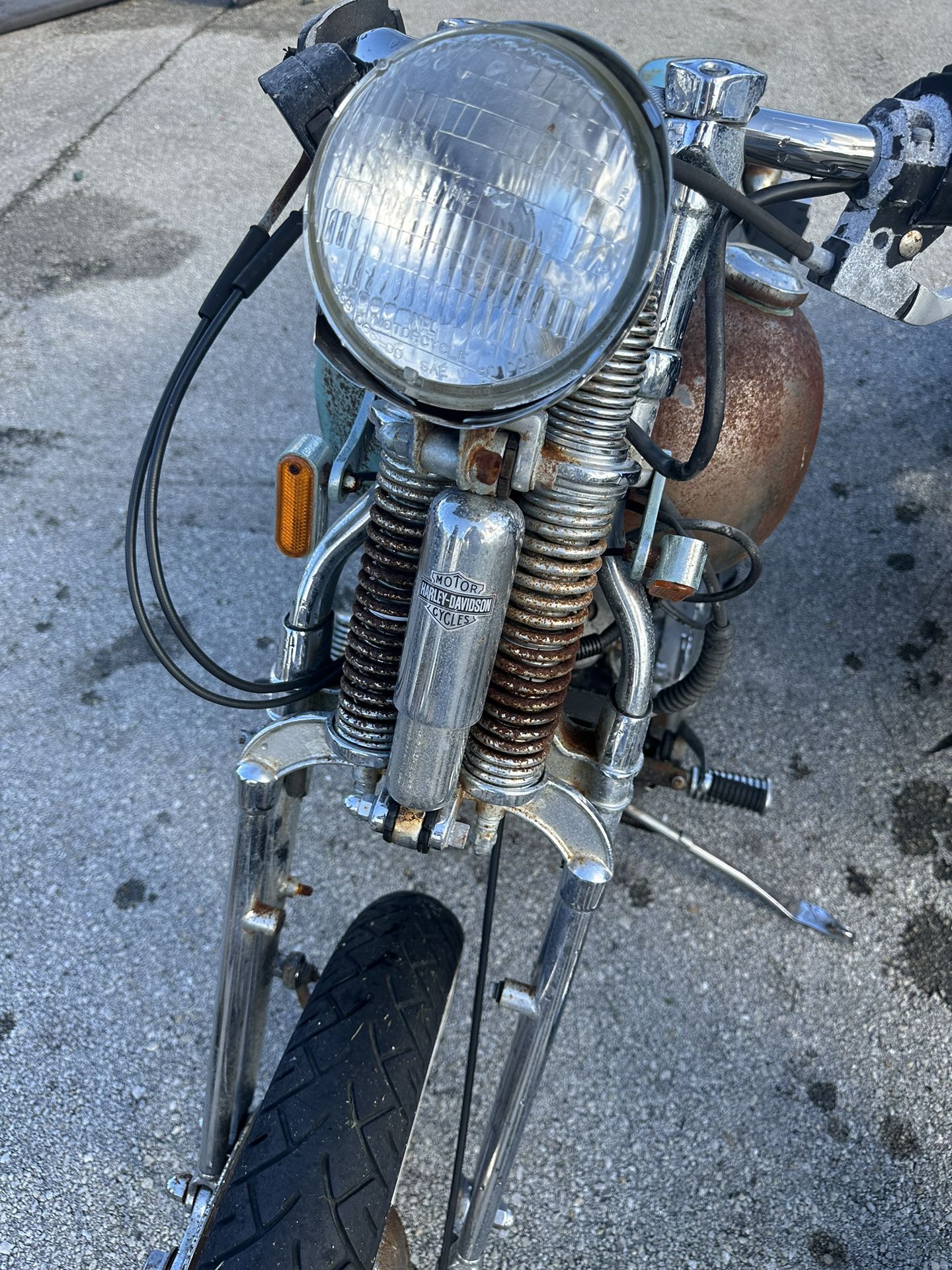 1989 Harley Davidson Springer Softail Rare Bird Mechanic Special Harley-Davidson