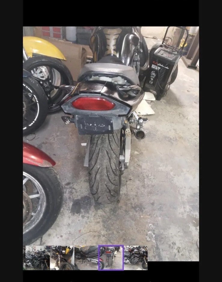 SOLD Suzuki Bandit 1200 GSF1200 Gas Fuel Petrol Tank - Parting out