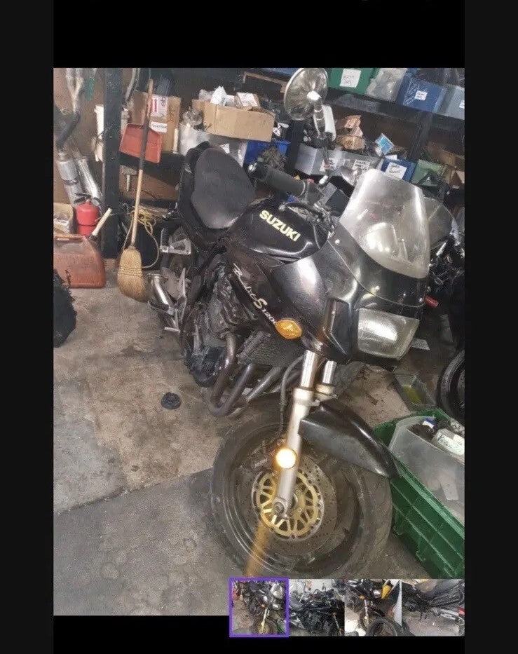 SOLD Suzuki Bandit 1200 GSF1200 Gas Fuel Petrol Tank - Parting out