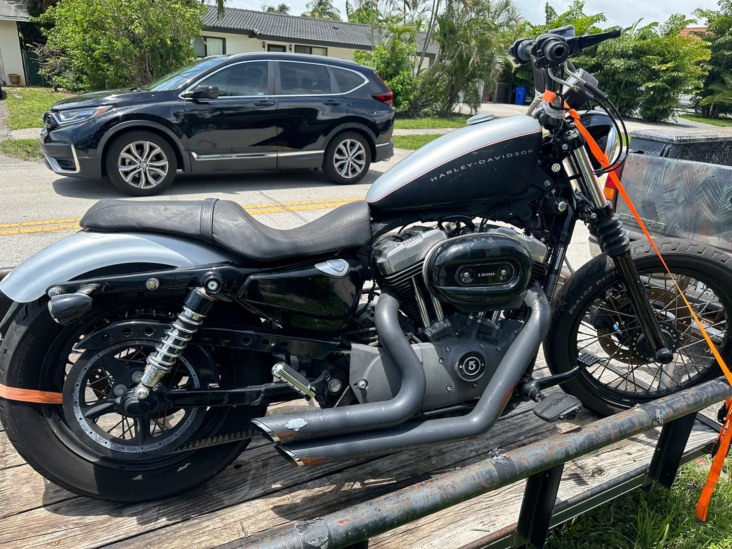 SOLD SOLD 2009 Harley Davidson Sportster 1200 Mechanic Special Financing Available XL1200 XL Harley-Davidson