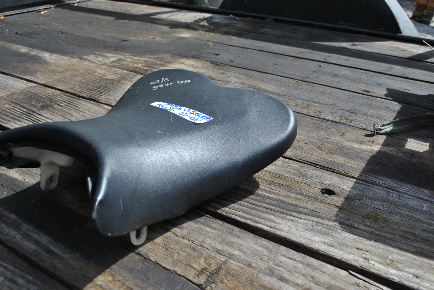 07 08 Suzuki GSXR 1000 GSXR1000 Front Driver Rider Seat Pad Pillion
