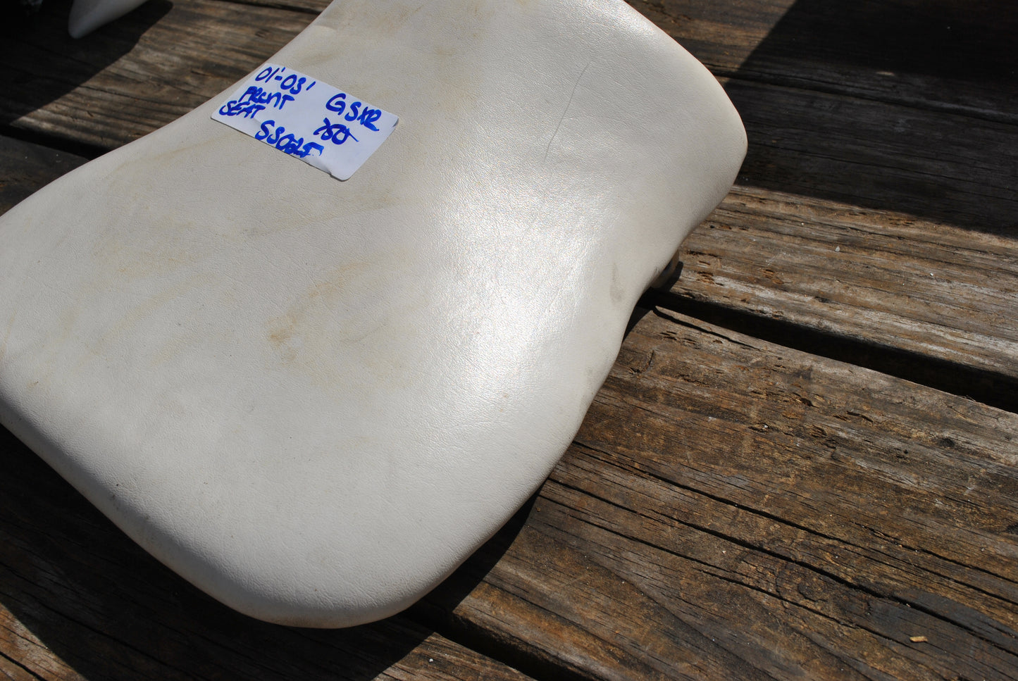 00 - 03 Suzuki GSXR 750 01 - 03 GSXR 600 01 02 GSXR 1000 Front Driver Rider Seat Pad Pillion