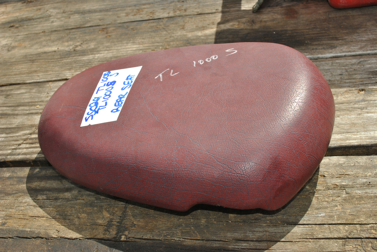 97 - 01 Suzuki TL1000S TL 1000 S Rear Back Passenger Seat Pad Pillion