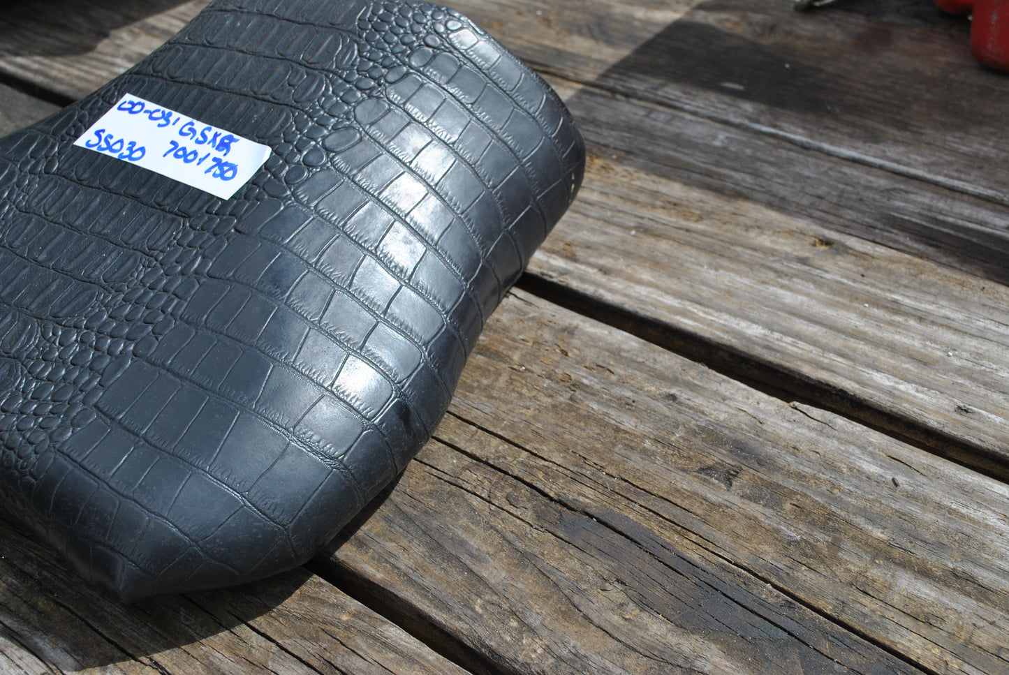 SOLD SOLD 00 - 03 Suzuki GSXR 750 01 - 03 GSXR 600 01 02 GSXR 1000 Front Seat Driver Rider Pad Pillion