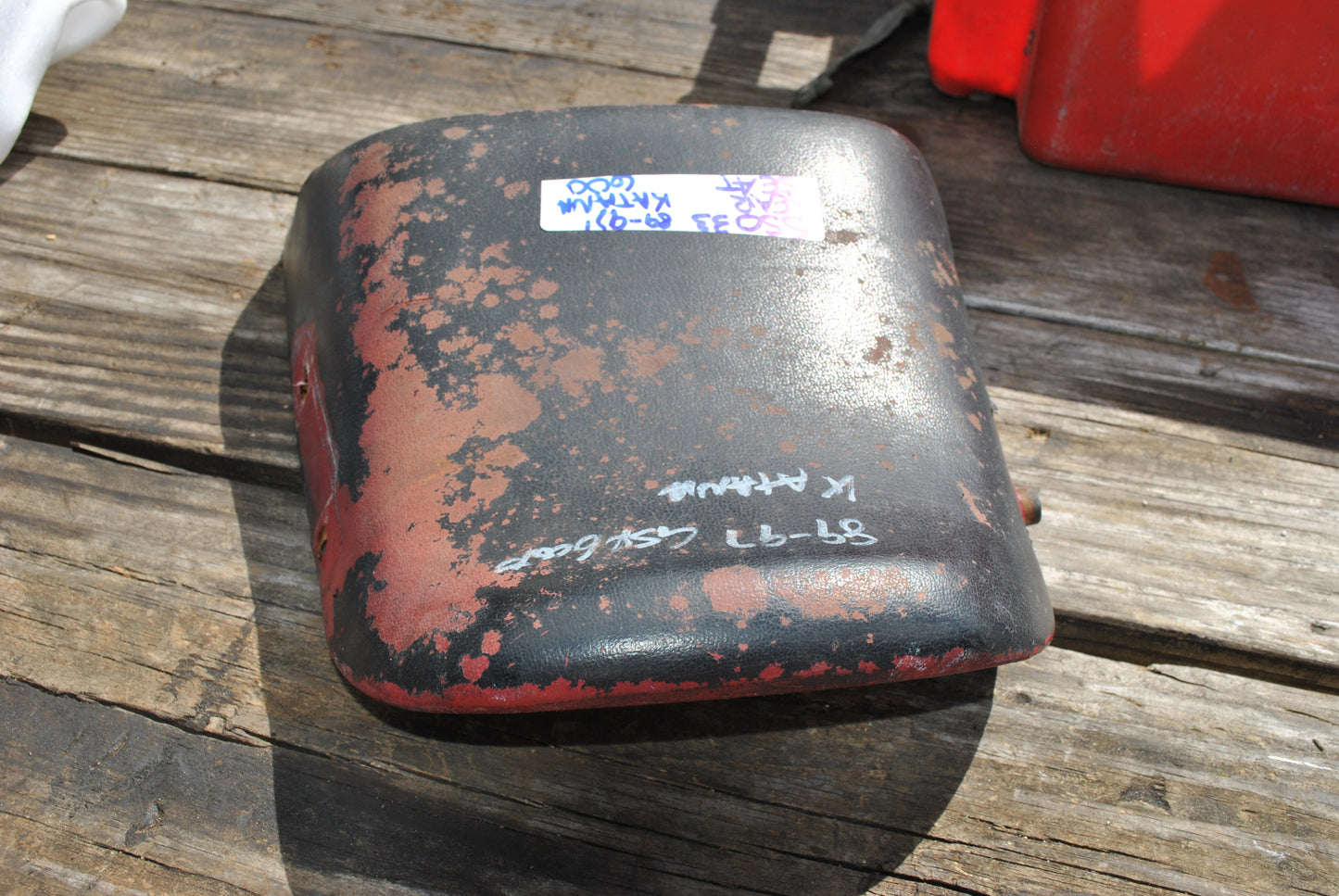 88 - 97 Suzuki Katana 600 Rear Back Passenger Seat pad Pillion GSX600 GSX600R