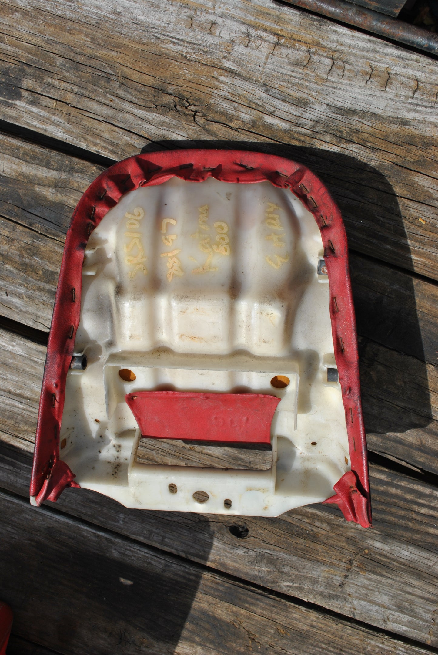88 - 97 Suzuki Katana 600 Rear Back Passenger Seat pad Pillion GSX600 GSX600R