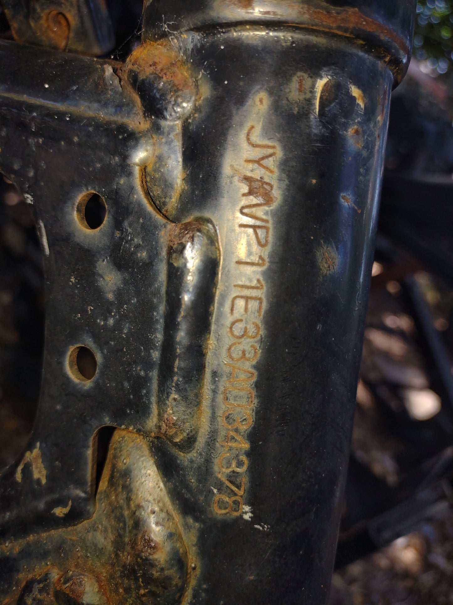 03 Yamaha V-Star 1100 VStar1100 Main Frame Chassis Vstar 1100 XVS 1100 XVS