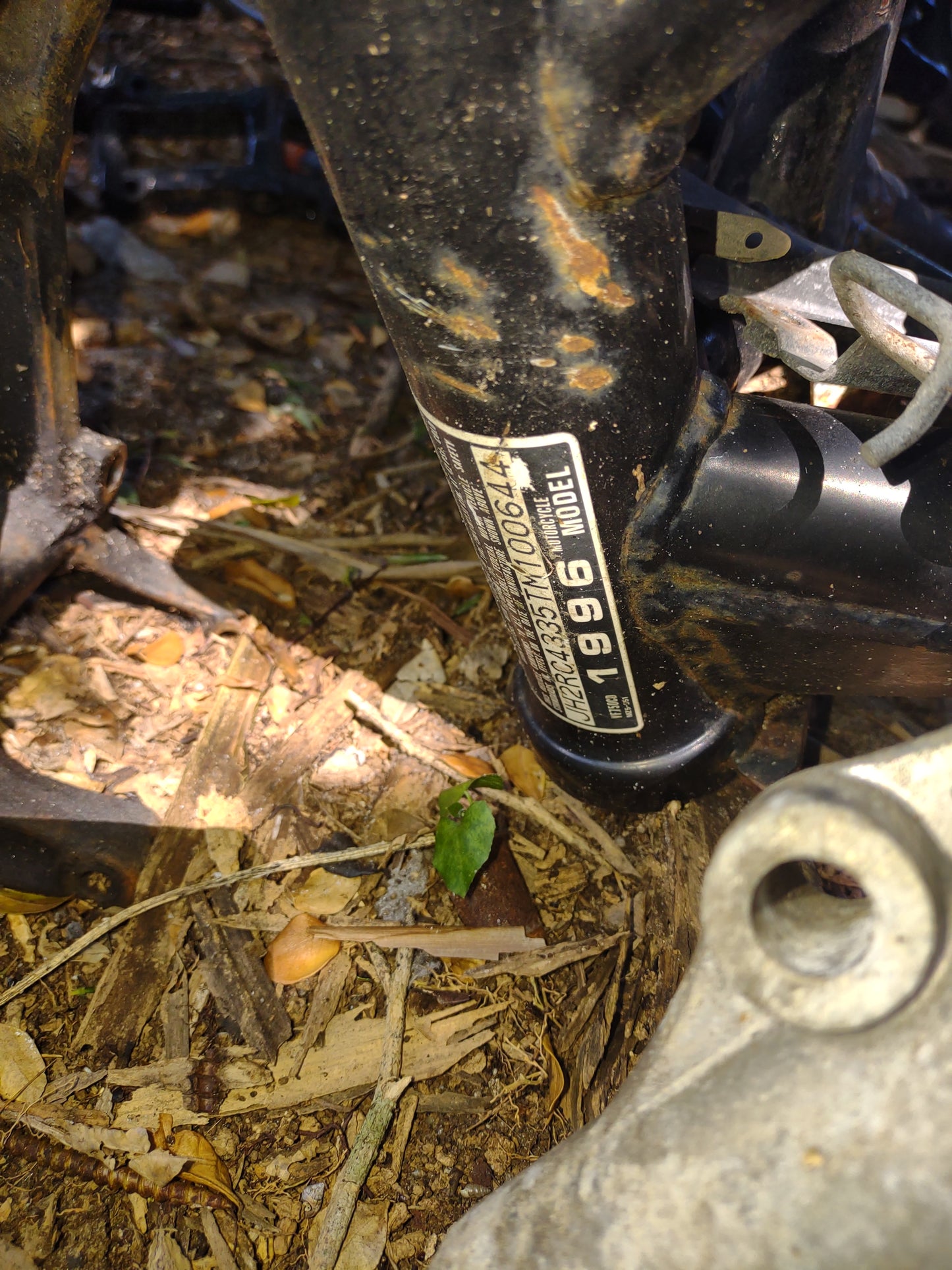 96 Honda Magna Deluxe Main Frame Chassis VF750CD VF750 VF 750