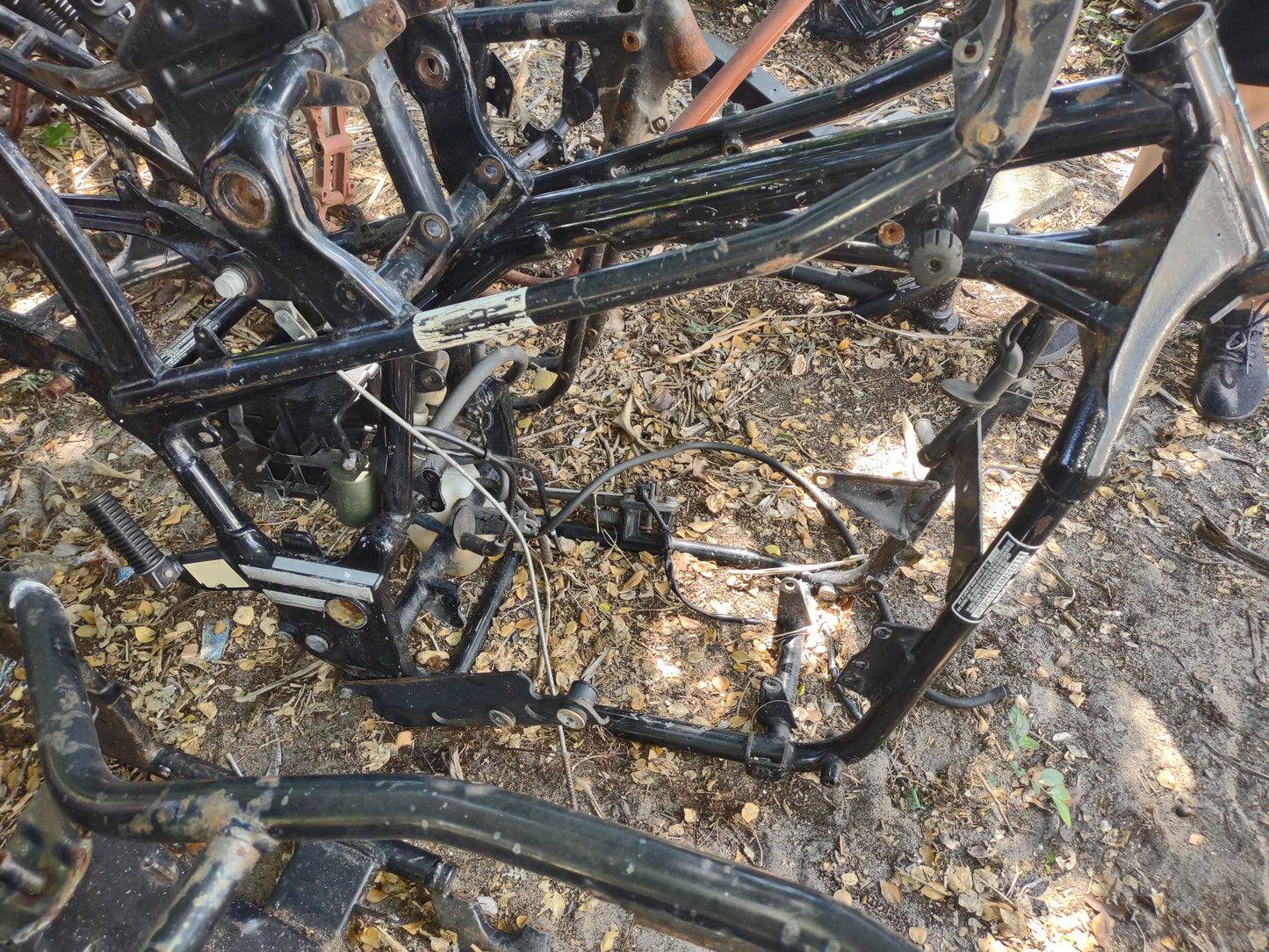 05 Honda Shadow Aero 750 VT750CA Main Frame Chassis VT750 VT CA BOS