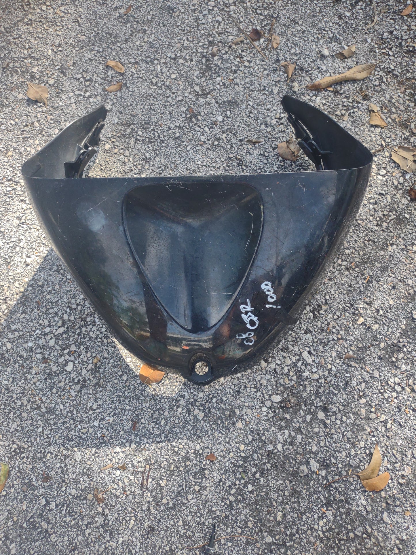 05 06 Kawasaki ZX-6R ZX6r Gas Fuel Petrol Tank Cover & Trim Fairing Cowl OEM