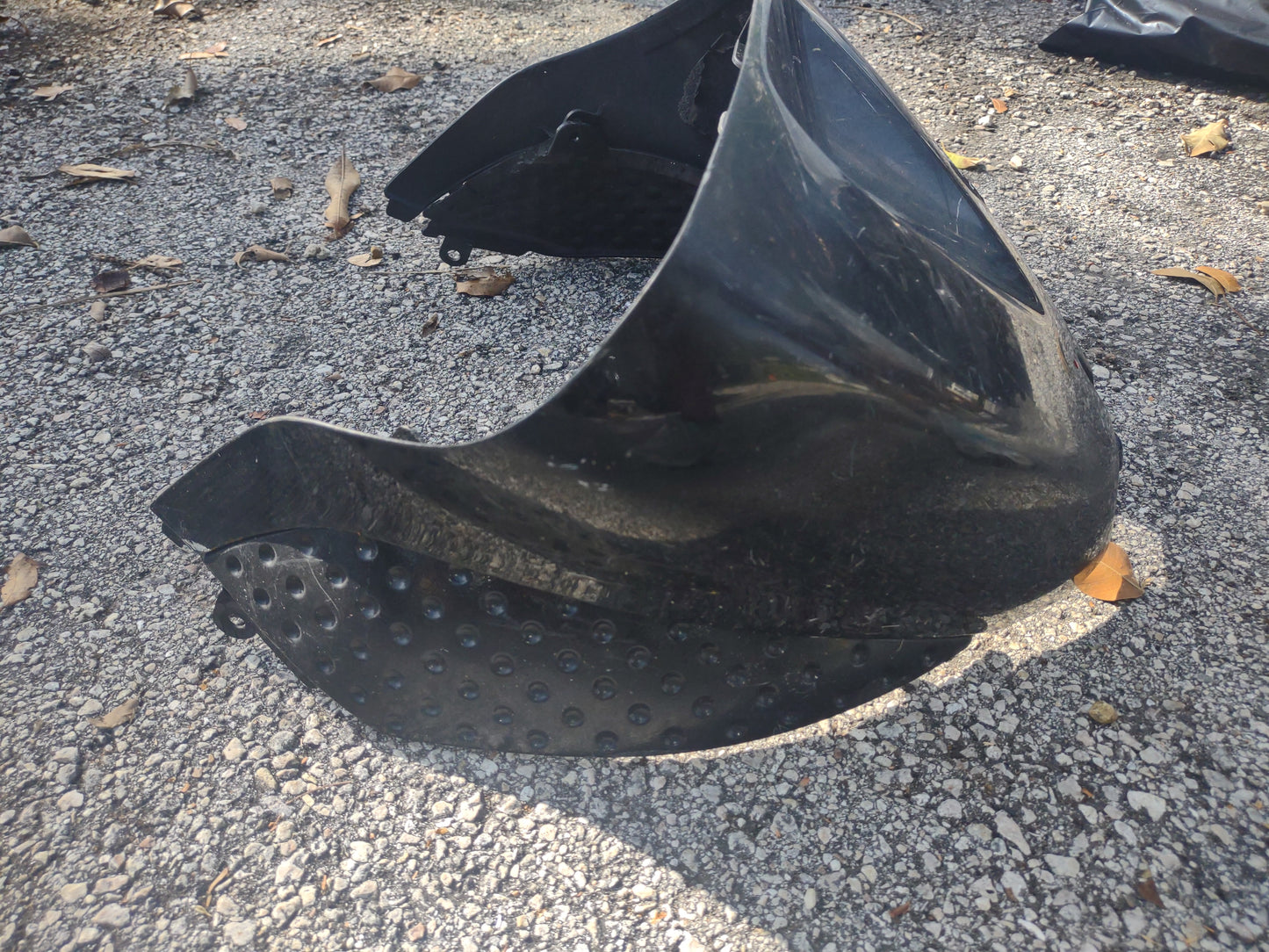 05 06 Kawasaki ZX-6R ZX6r Gas Fuel Petrol Tank Cover & Trim Fairing Cowl OEM