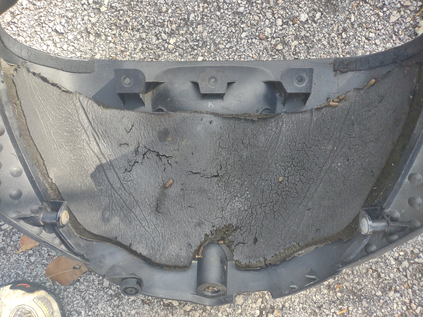 05 06 Kawasaki ZX-6R ZX6r Gas Fuel Petrol Tank Cover & Trim Fairing Cowl OEM