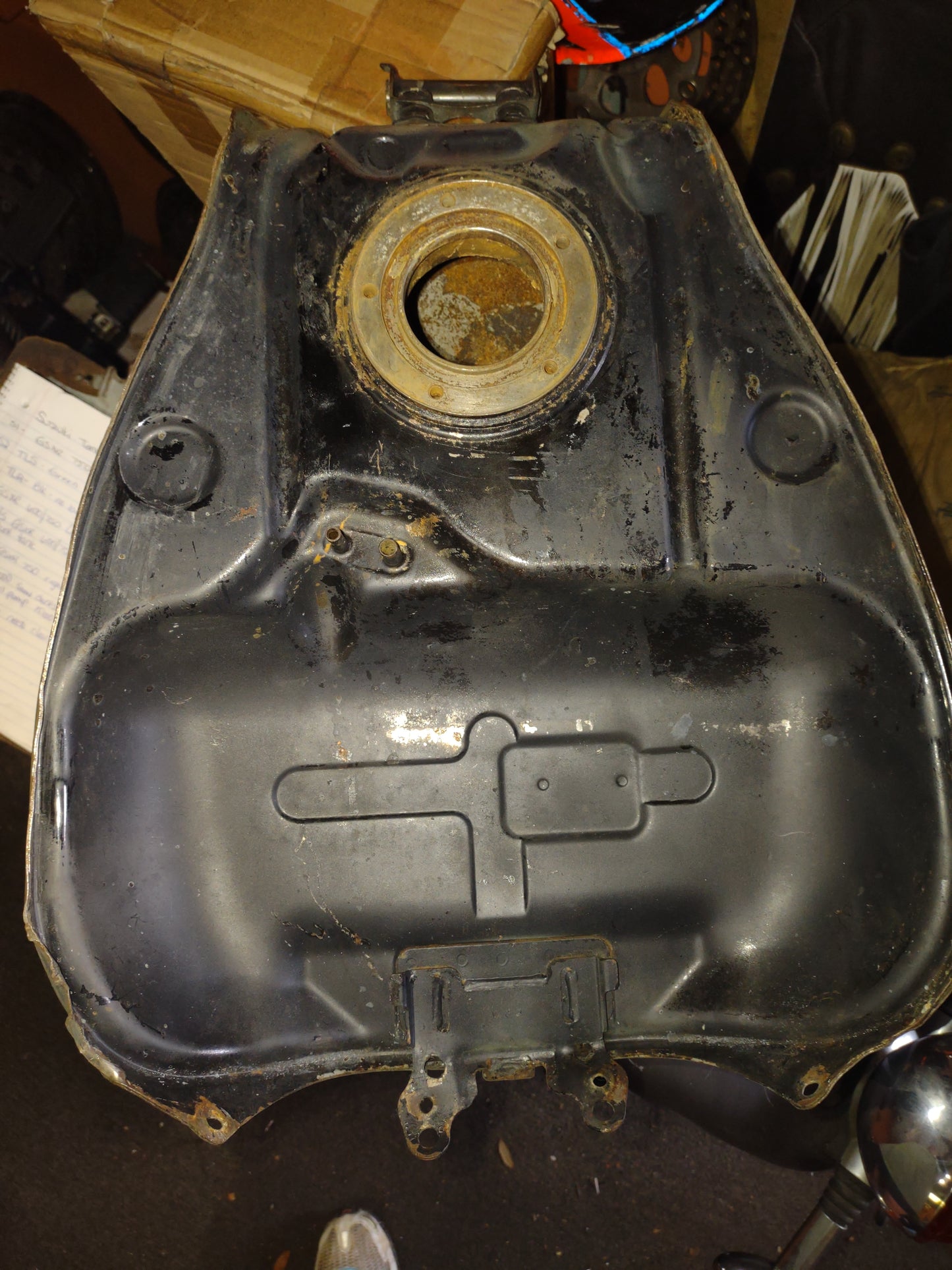 06 07 Suzuki GSXR 600 750 Gas Tank Fuel Petrol Cell GSXR600 GSXR750
