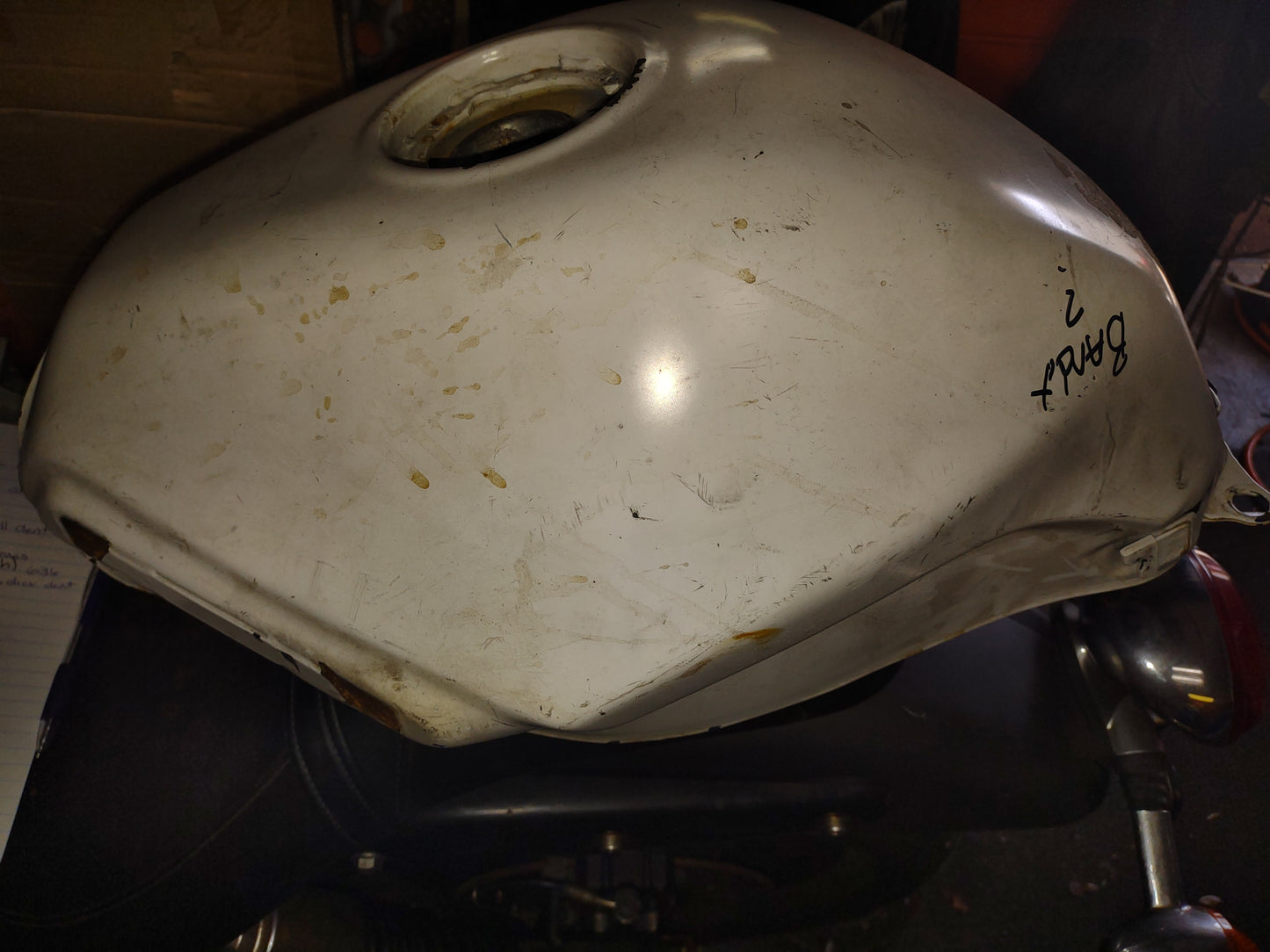 08 - 12 Kawasaki EX250 Ninja 250 Gas Tank Fuel Petrol Cell EX