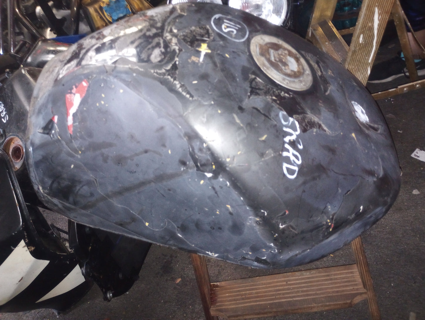 96-99 Suzuki GSXR 750 97-00 GSXR 600 Srad Gas Tank Fuel Petrol Cell