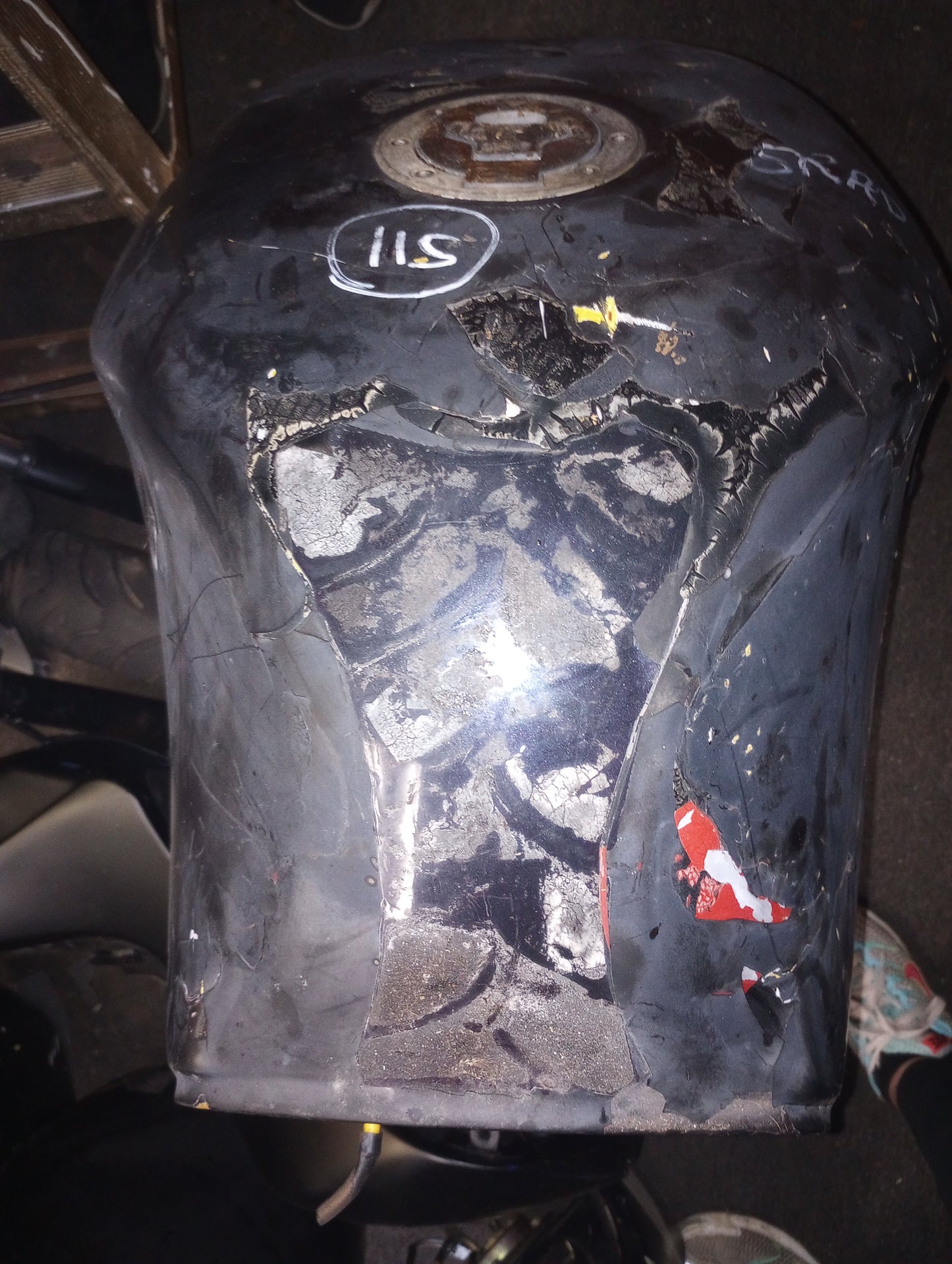 96-99 Suzuki GSXR 750 97-00 GSXR 600 Srad Gas Tank Fuel Petrol Cell