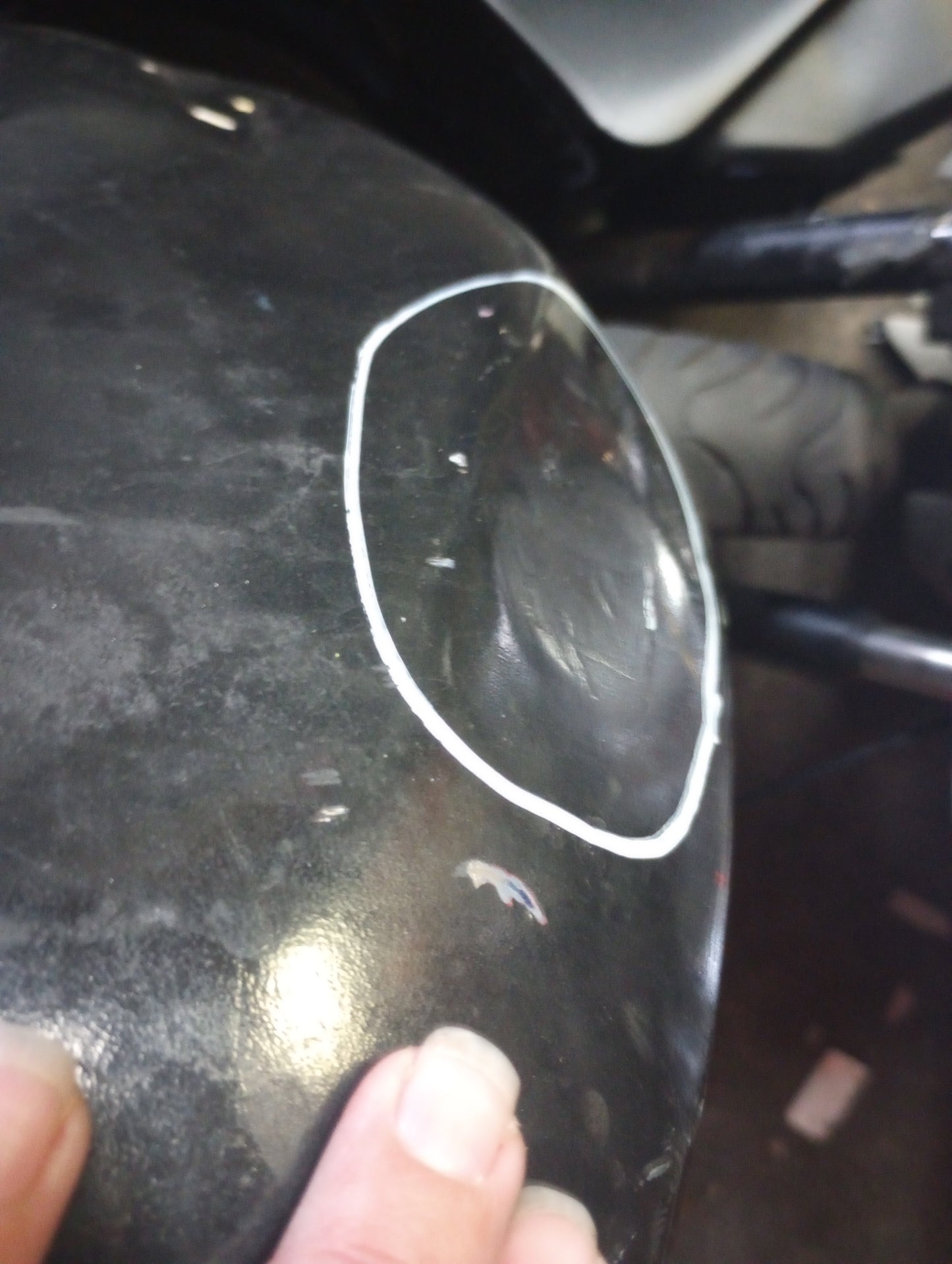 04 05 Suzuki GSXR 600 750 Gas Tank Fuel Petrol Cell GSXR600 GSXR750