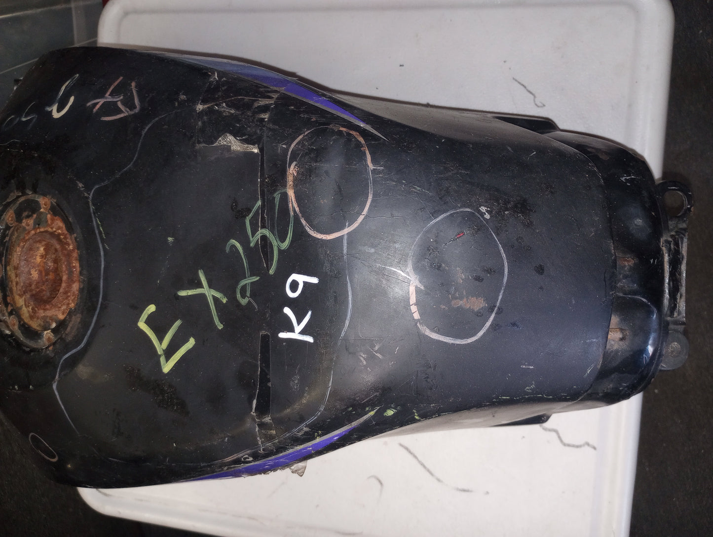 Kawasaki EX250 EX 250 Gas Tank Fuel Petrol Cell Ninja