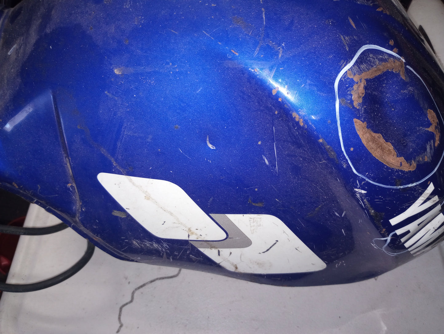 Yamaha YZF 600 Gas Tank Fuel Petrol Call Reservoir YZF600