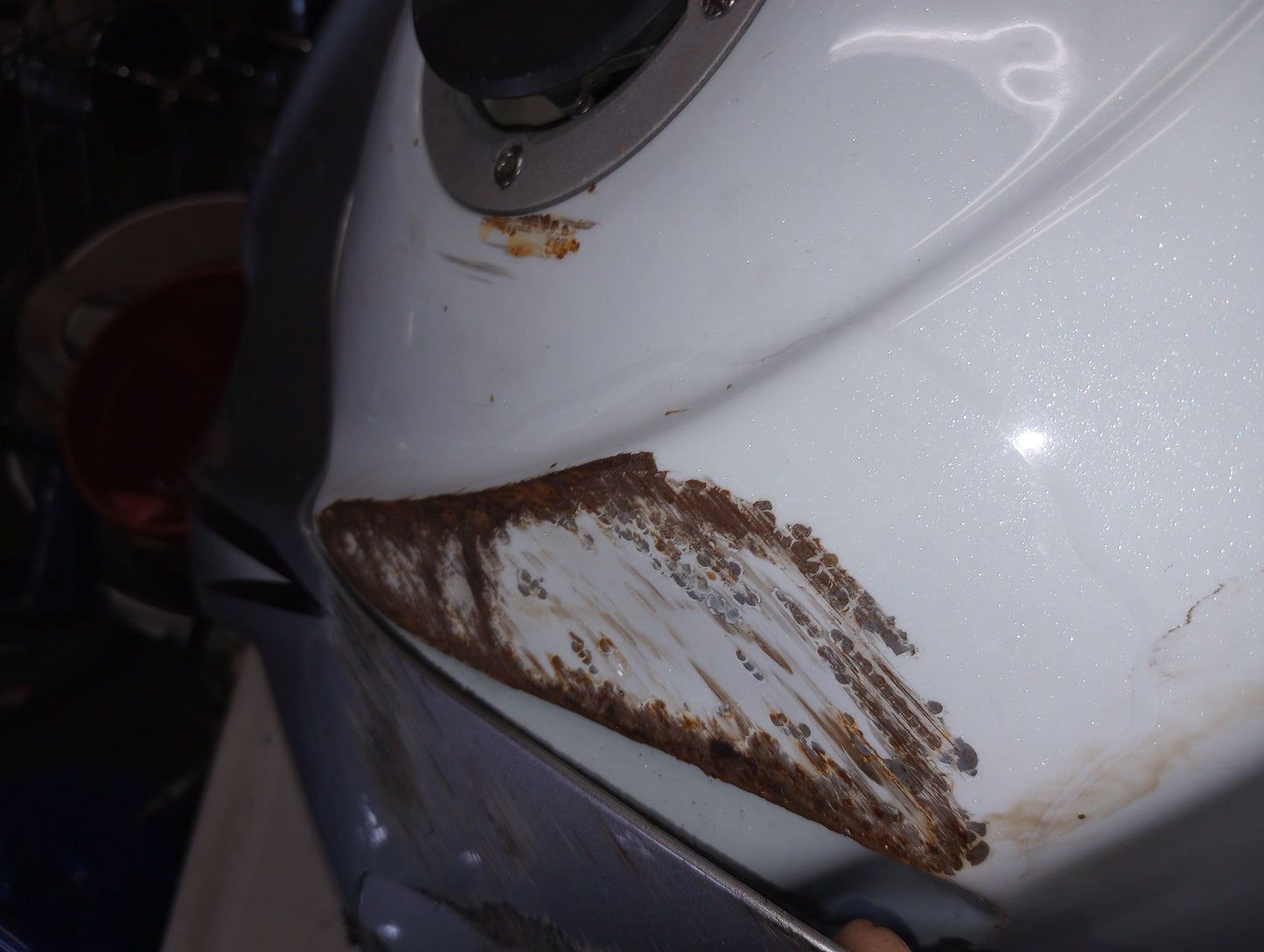 07 08 Suzuki GSXR 1000 Gas Tank GSXR1000 Fuel Petrol Cell