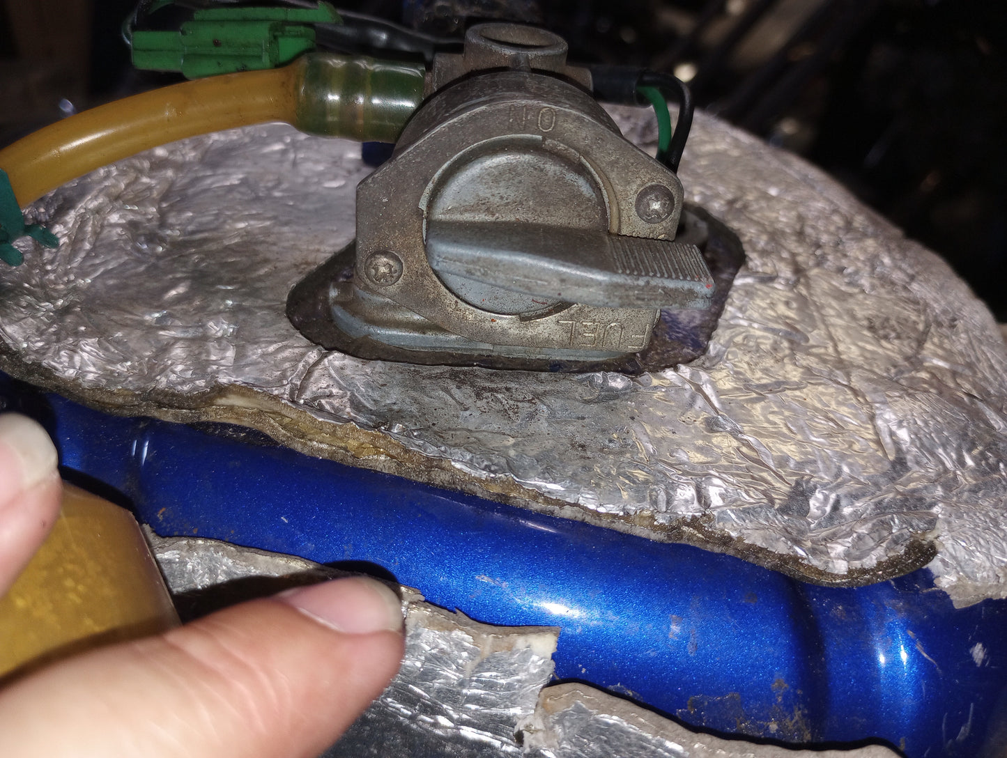 Yamaha YZF 600 Gas Tank Fuel Petrol Cell Reservoir YZF600