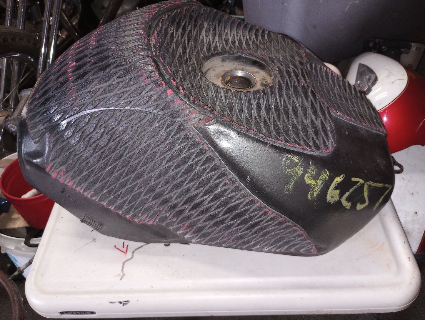 SOLD 04 05 Suzuki GSXR 600 750 Gas Tank Fuel Petrol Cell GSXR600 GSXR750 - Stunt Tank