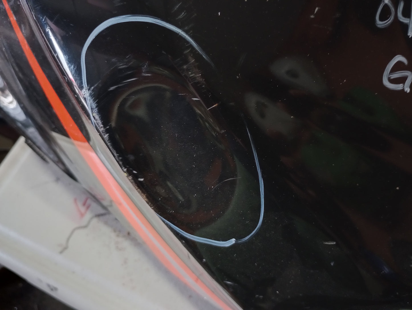 04 05 Suzuki GSXR 600 750 Gas Tank Fuel Petrol Cell GSXR600 GSXR750