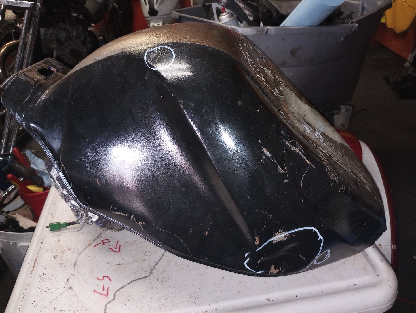 Yamaha YZF 600 Gas Tank Fuel Petrol Cell Reservoir YZF600