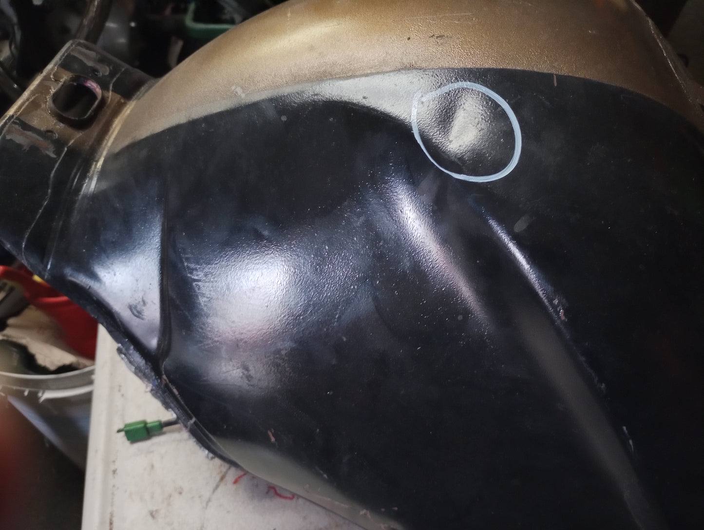 Yamaha YZF 600 Gas Tank Fuel Petrol Cell Reservoir YZF600