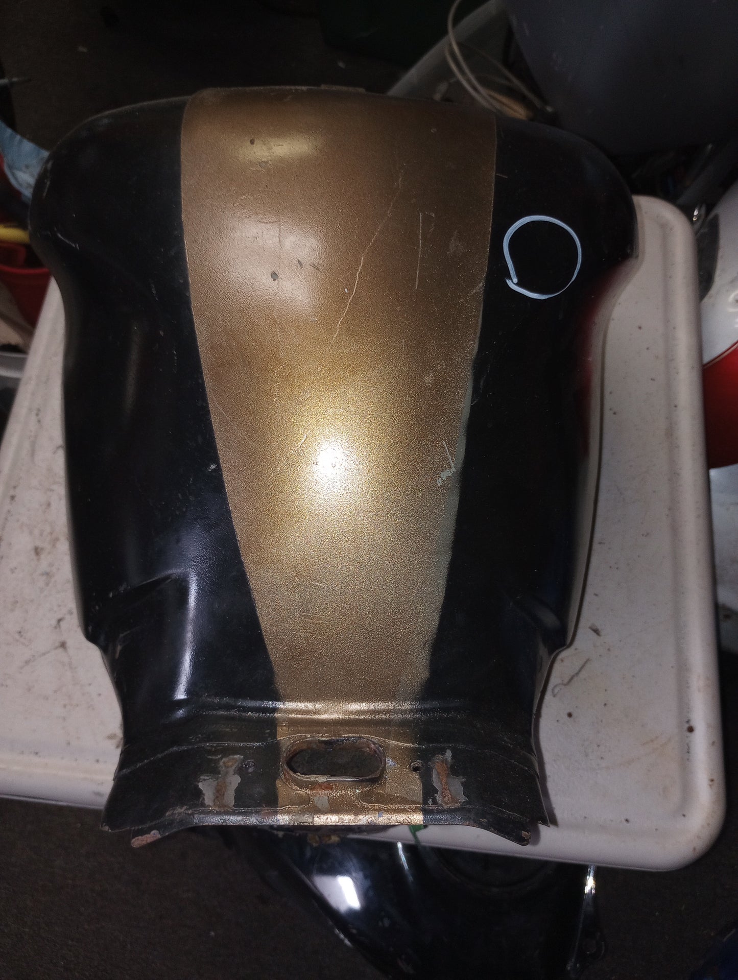 Yamaha YZF 600 Gas Tank Fuel Petrol Cell Reservoir YZF600