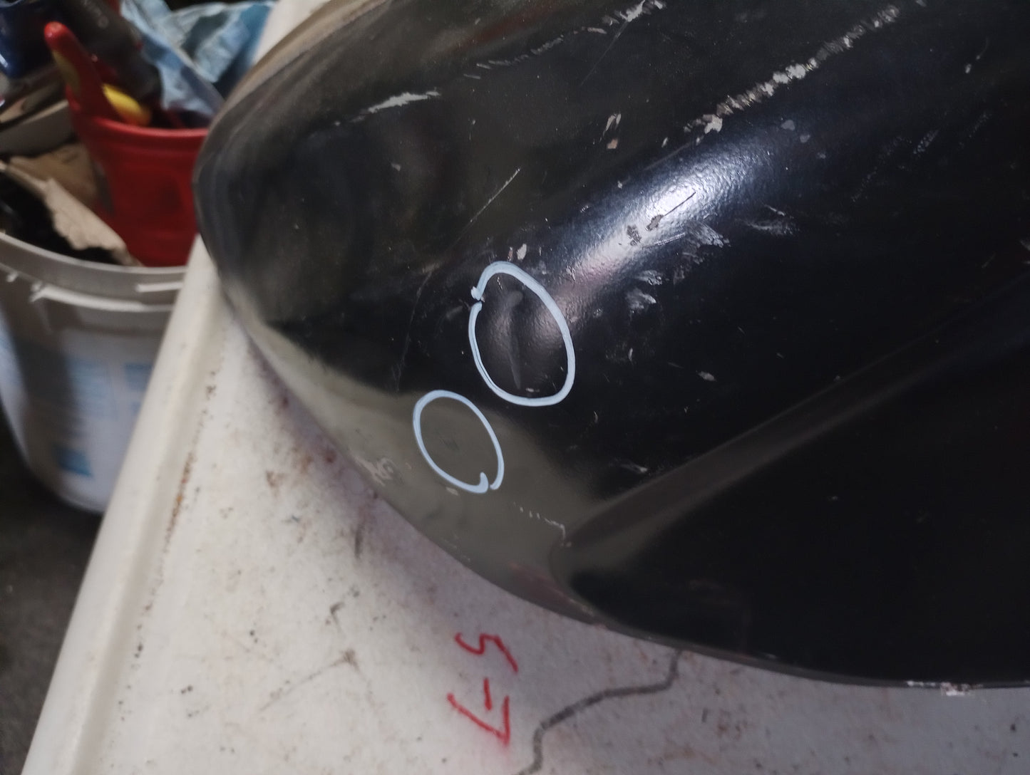 Yamaha YZF 600 Gas Tank Fuel Petrol Cell Reservoir YZF600
