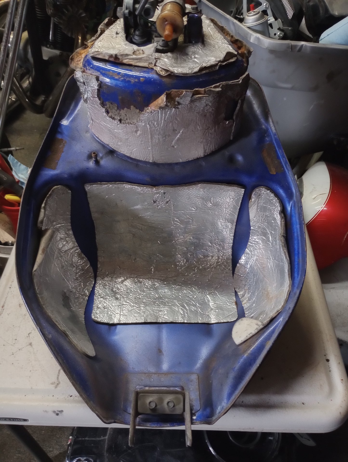 Yamaha YZF 600 Gas Tank Fuel Petrol Cell Reservoir YZF600